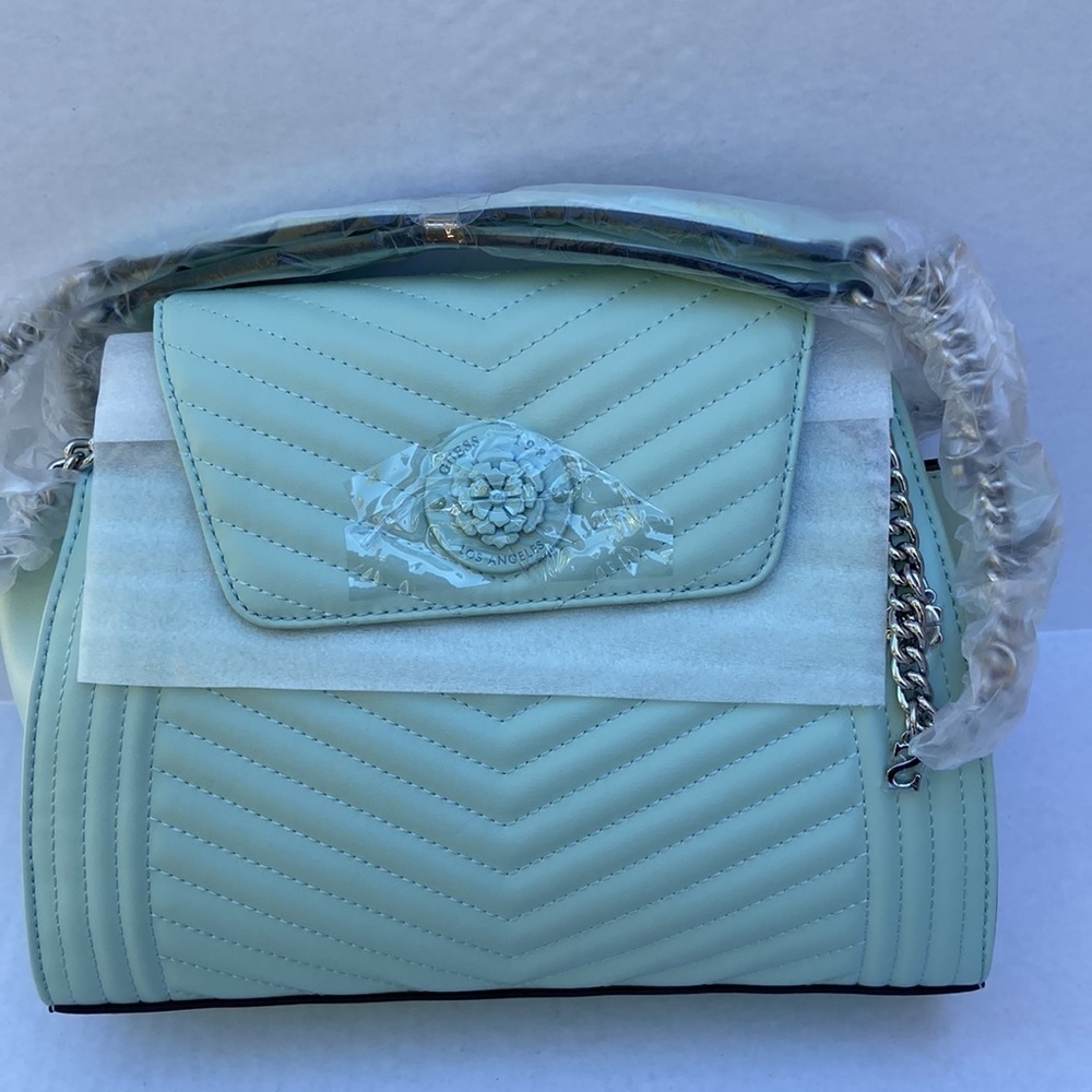 New GUESS Lida Convertible Satchel